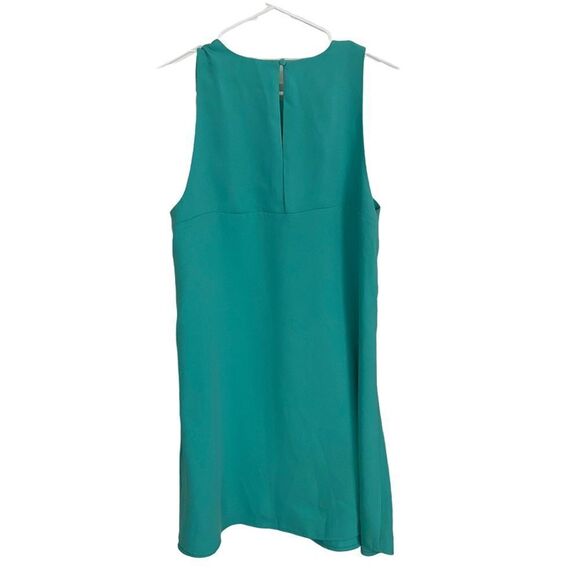 Adrienne Vittadini Teal Sleeveless A-Line Dress Sz M - Picture 3 of 8